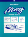 1995-1997 Four Winns Fling Boat Owners Manual page 1