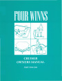1993 Four Winns Vista 245 265 Express 285 315 325 365 Cruiser Owners Manual page 1
