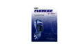 2005 Evinrude 75 90 hp E-TEC PL PX SL Outboard Motor Owners Manual page 1