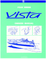 2000 Four Winns Vista 238 258 278 Owners Manual page 1