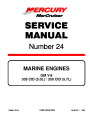 Mercury MerCruiser Engines Service Manual Number 24 GM V-8 305 CID 350 CID page 1